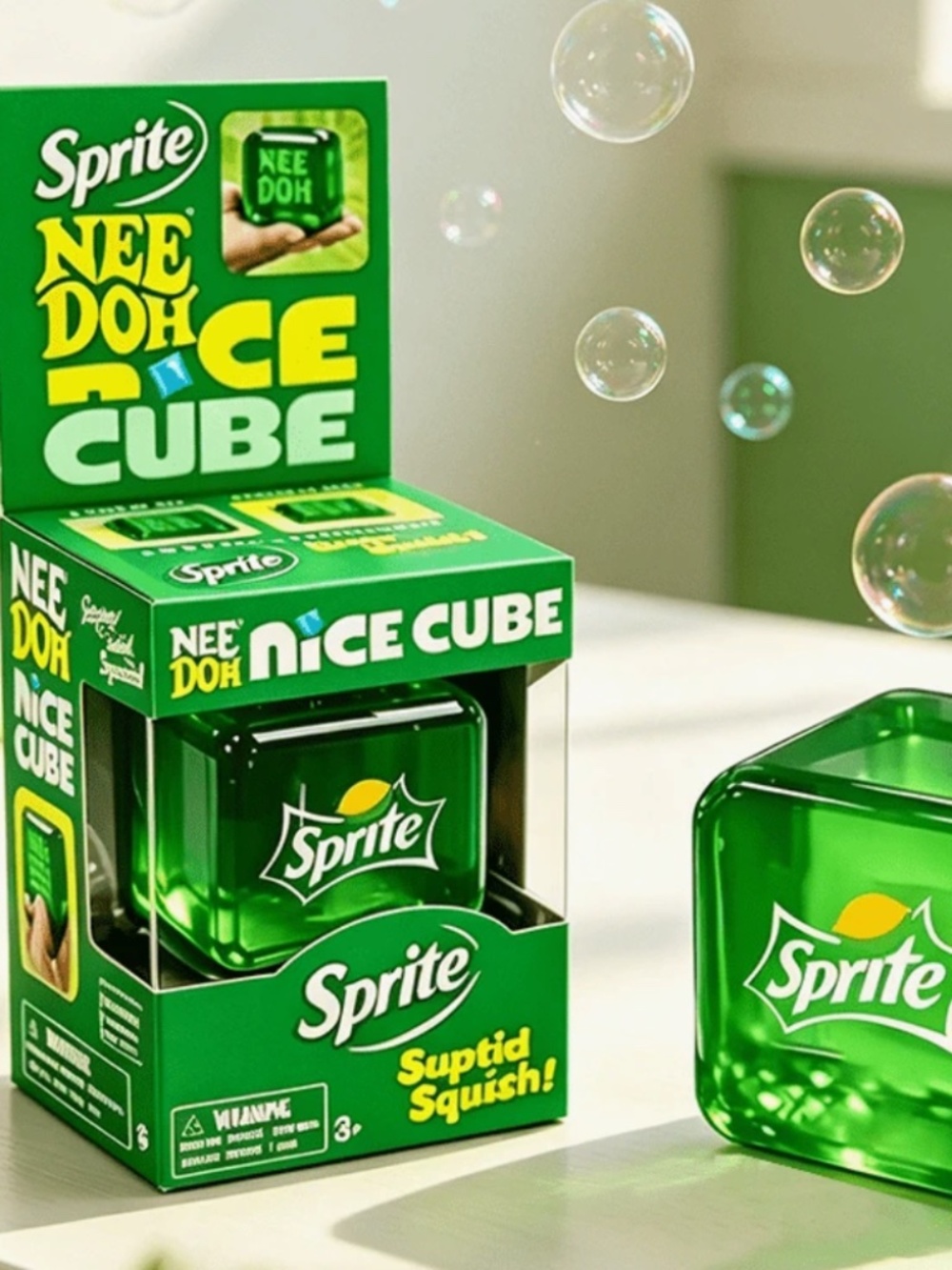 Limited Edition Nice Cube Suptid Squish stress relief toy